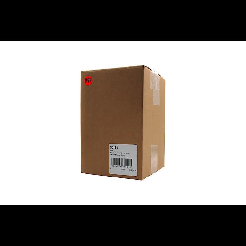 99¢ Price Label 1.25 IN Black Fluorescent Red Circle 1000 Count/Roll 50 Rolls/Case 50000 Count/Case