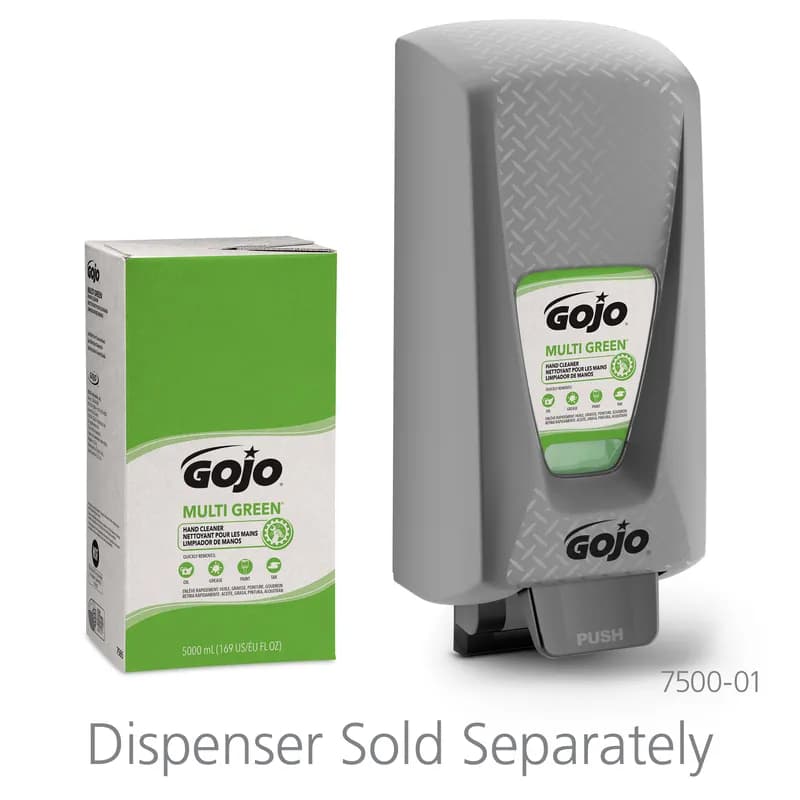 GOJO® MULTI GREEN Hand Soap Gel 5000 mL 4.75X6.56X12.13 IN Citrus Scent Green Pumice 2/Case