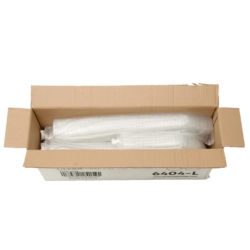 Lid Dome Plastic Clear Square For 4 OZ Tumbler Cup 1000/Case