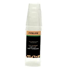 Tiny Temptations Cup Tumbler 4 OZ Plastic Clear 200/Case