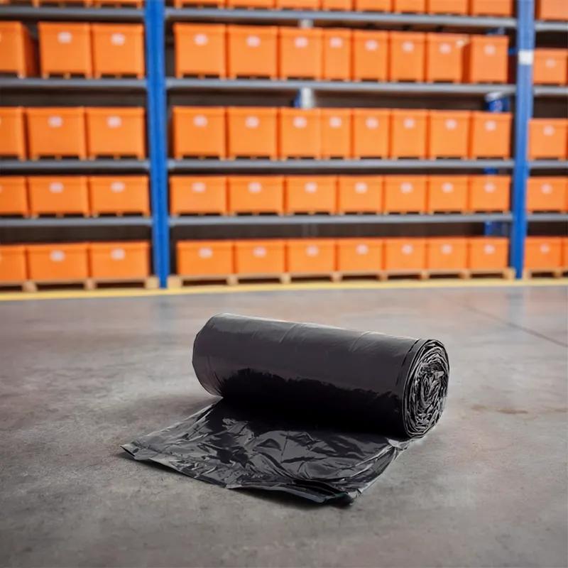 Victoria Bay Can Liner 33X40 IN Black Plastic 22MIC 250/Case