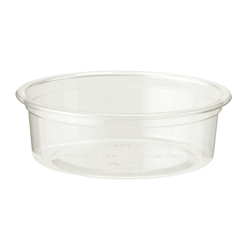 Souffle & Portion Cup 2 OZ PLA Clear Round Flat Bottom 2000/Case