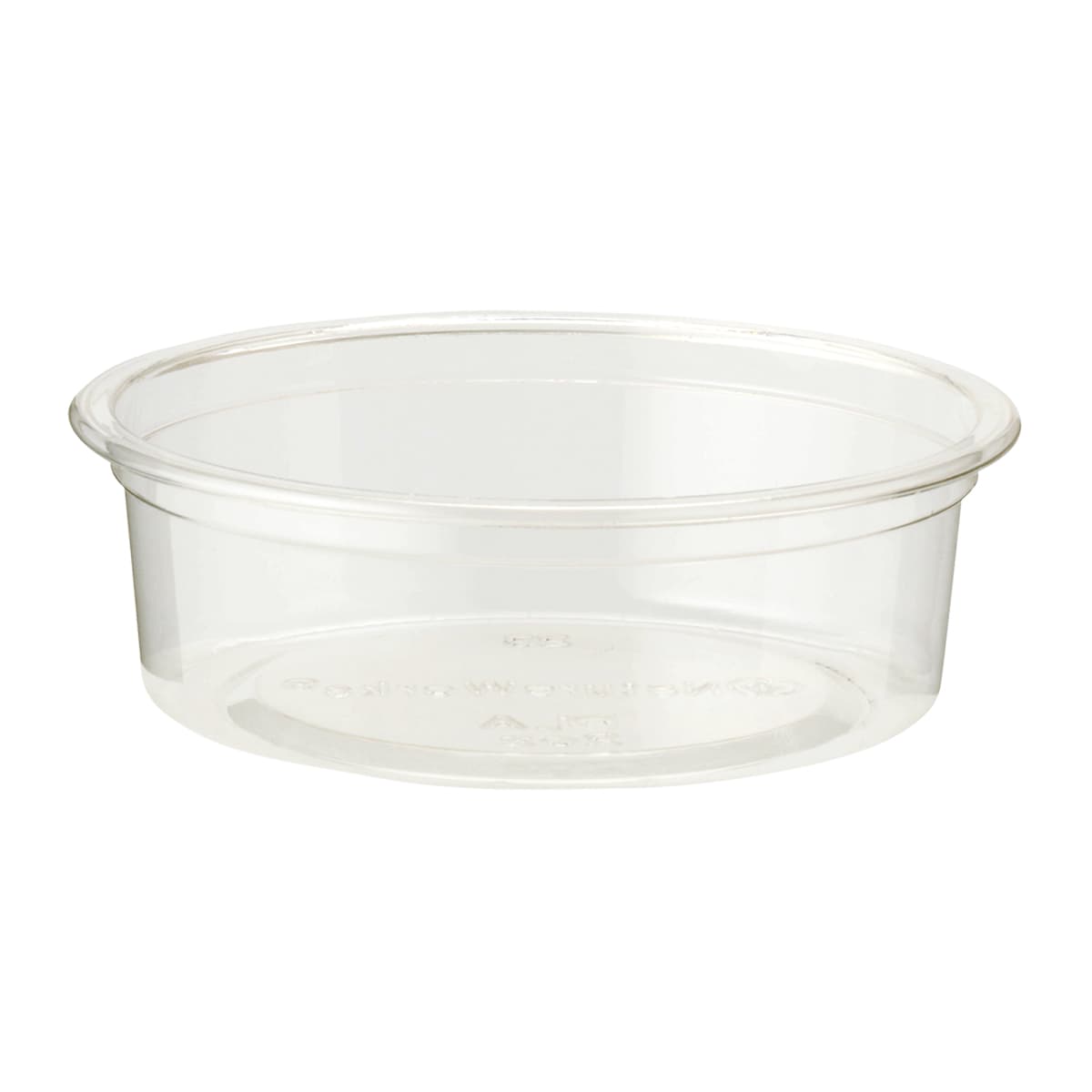 Souffle & Portion Cup 2 OZ PLA Clear Round Flat Bottom 2000/Case