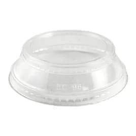 Lid PLA Clear For Souffle & Portion Cup 1000/Case