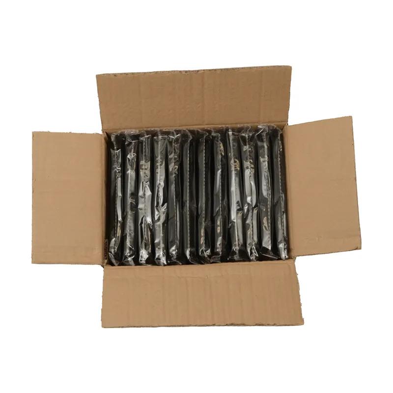 Plate 6.5 IN PS Black 120/Case