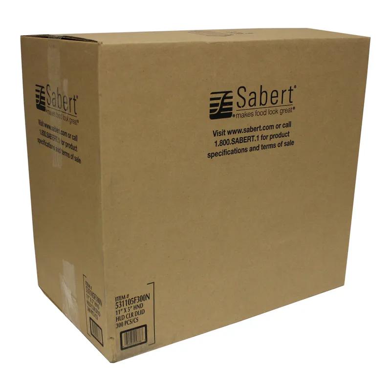 Lid Dome 11.25X4.18X1.83 IN PET Clear Rectangle For Hoagie & Sub Container 300/Case