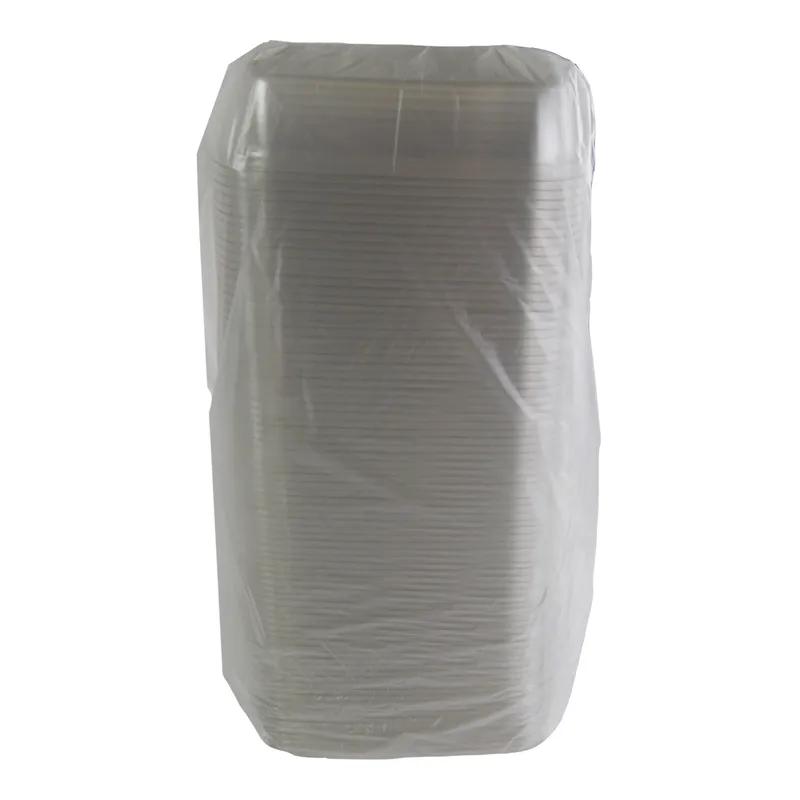 Lid Dome 8.148X4.379X1.8 IN PET Clear Rectangle For Container 1/Case