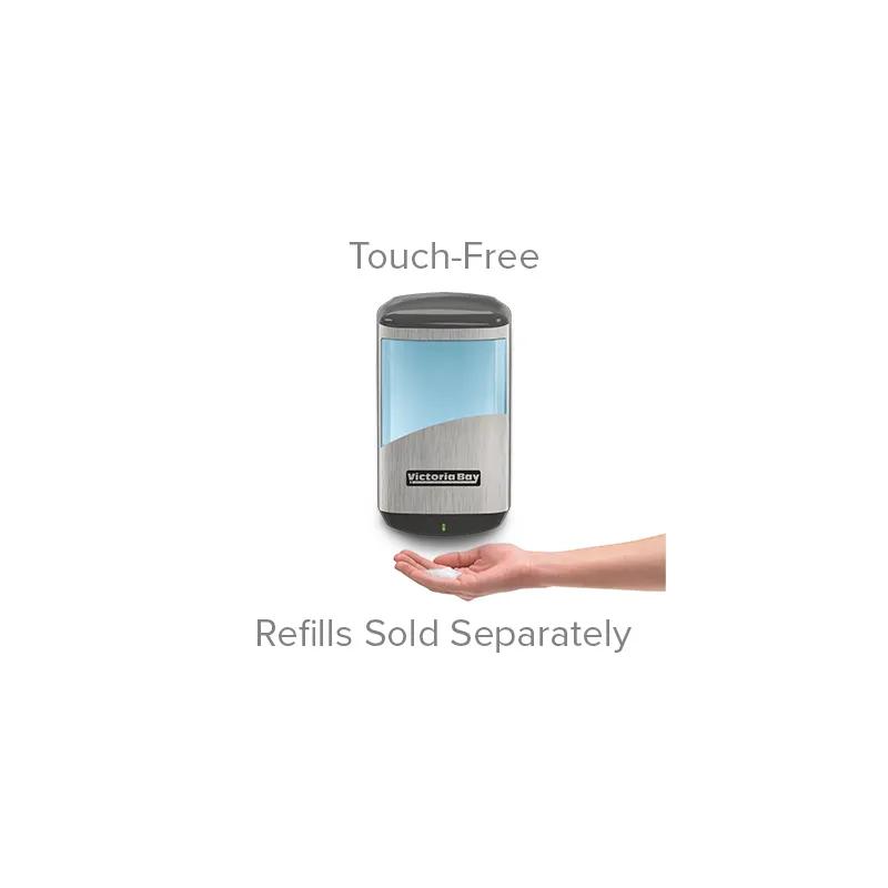 Victoria Bay Soap Dispenser Black Silver Automatic 1/Each