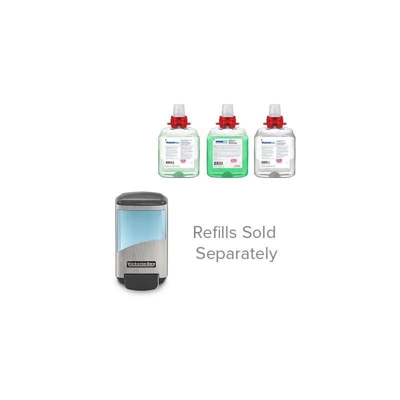Victoria Bay Hand Soap Dispenser 1250 mL Black Silver Manual CB4 For CB4 1/Each