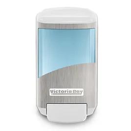Victoria Bay Hand Soap Dispenser 1250 mL White Silver Manual For CB4 1/Each