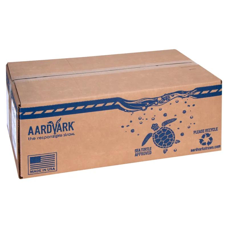 Straw 7.75 IN Paper Black Paper Wrapped 3200/Case