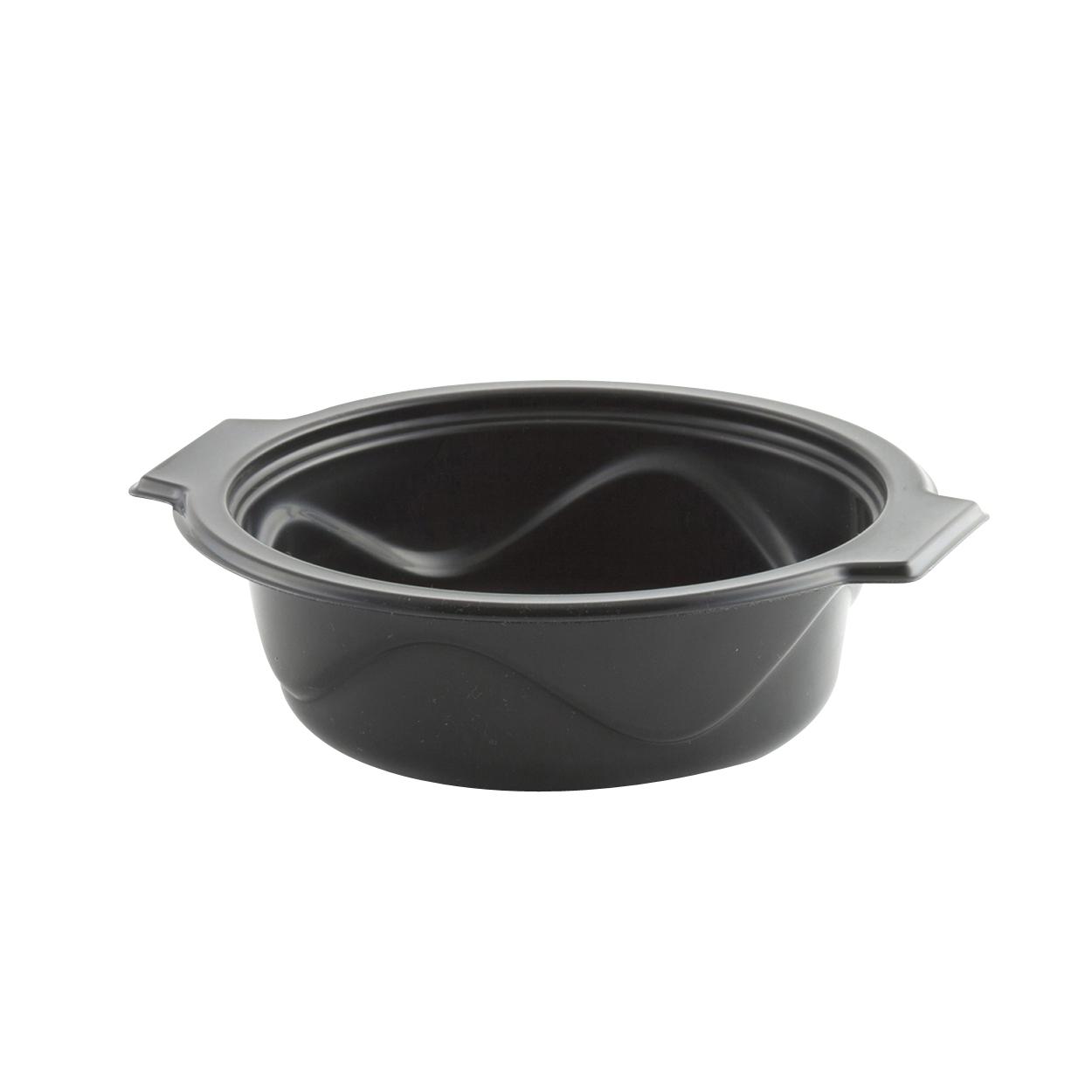 Bowl 16 OZ PP Black Round Microwave Safe Cut Resistant 250/Case