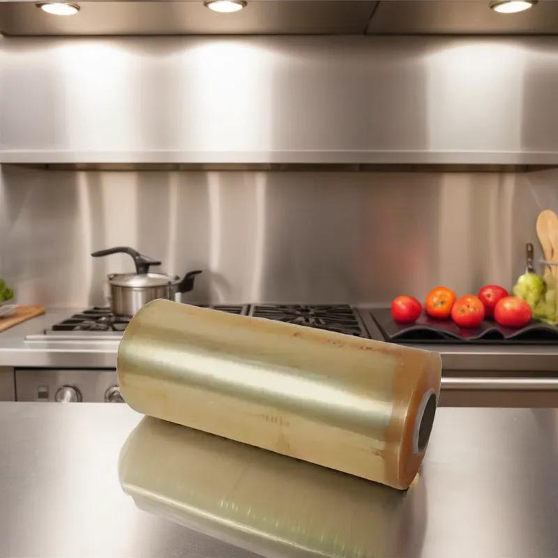 Victoria Bay Multi-Purpose Cling Film Roll 19IN X5000FT PVC 47 Gauge Clear Dual Layer Premium 1/Roll