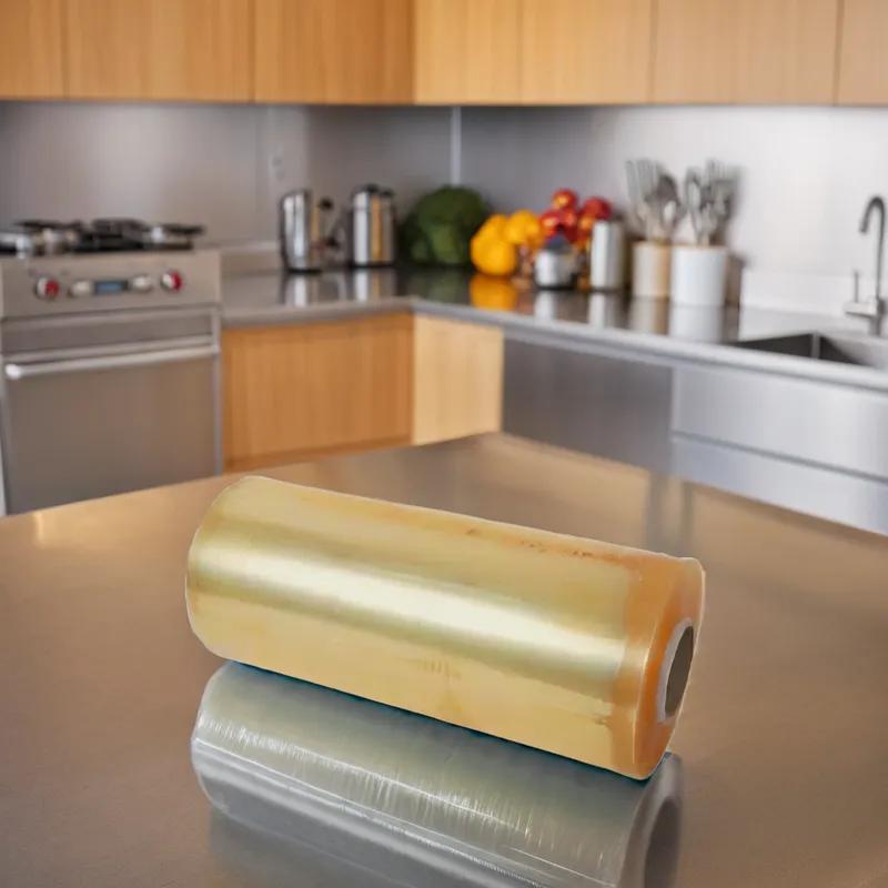 Victoria Bay Multi-Purpose Cling Film Roll 19IN X5000FT PVC 47 Gauge Clear Dual Layer Premium 1/Roll