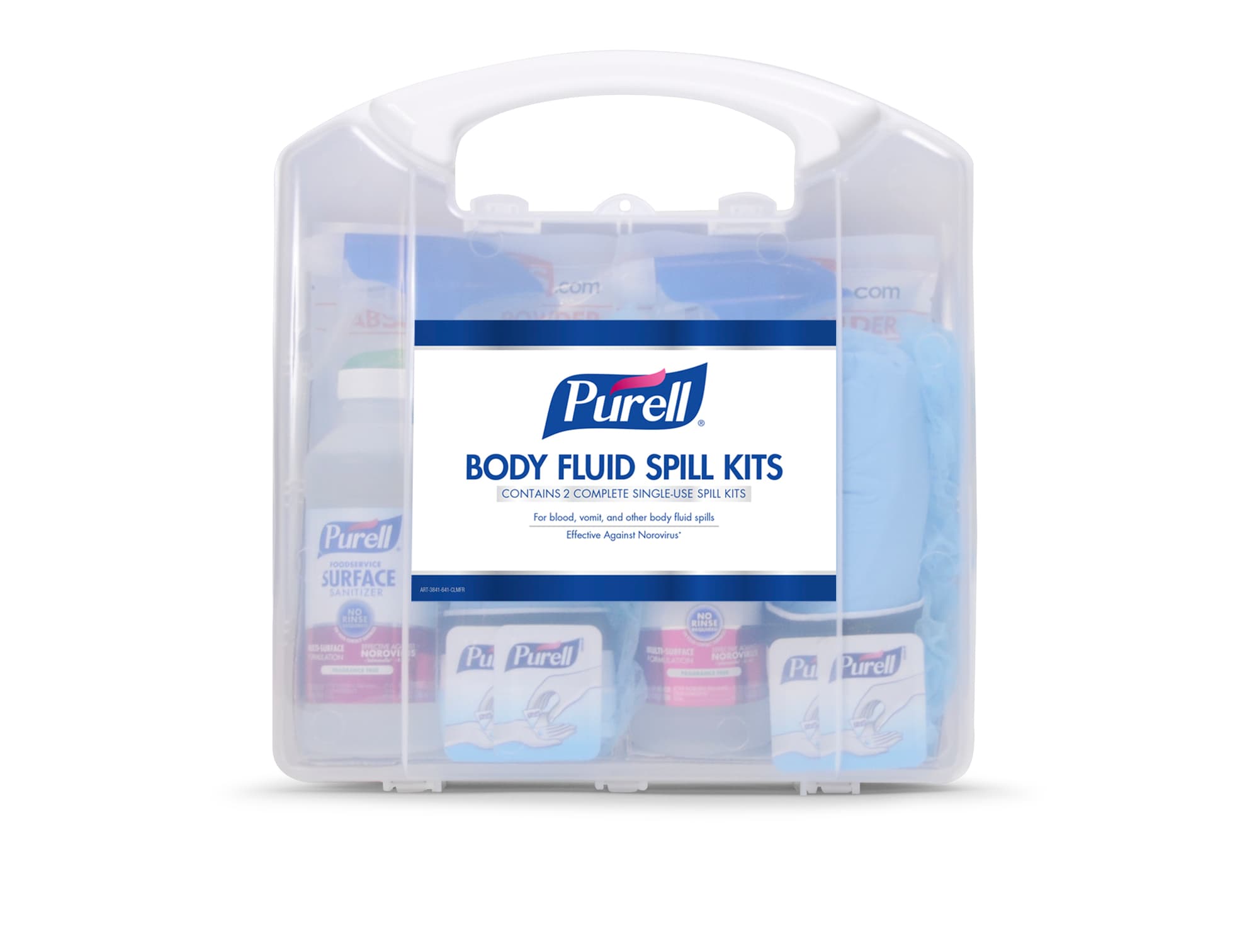 Purell® Spill Kit 10.75X4X11.5 IN 8 OZ English & Spanish Languages Multi-Surface Foodservice 8/Case