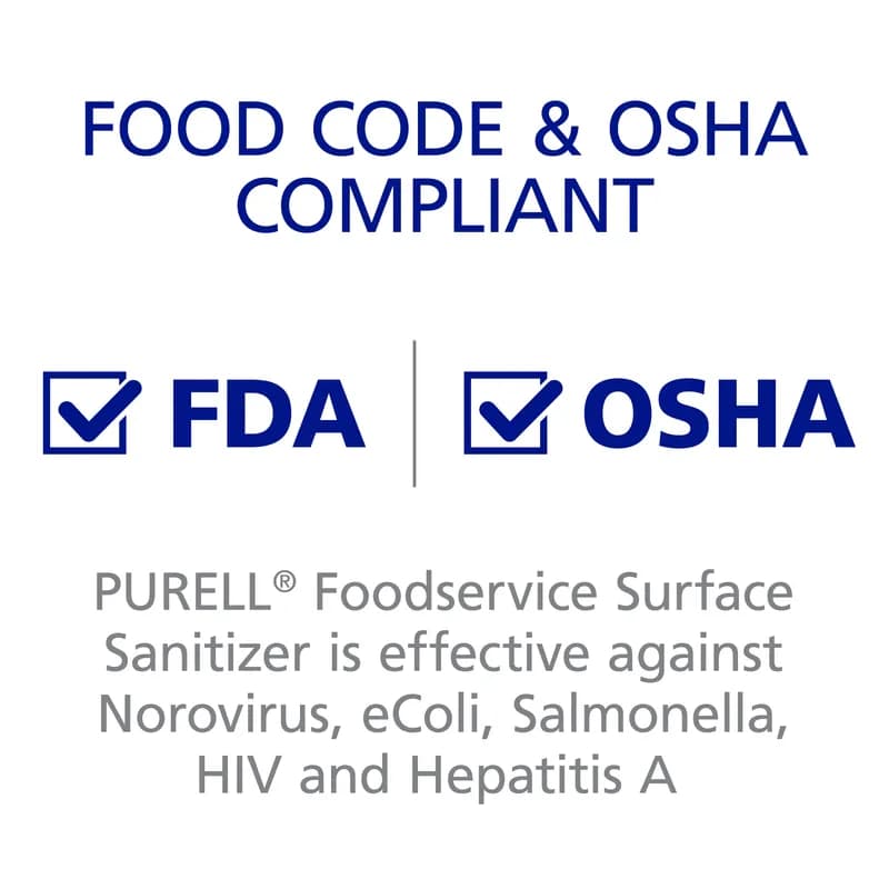 Purell® Spill Kit 10.75X4X11.5 IN 8 OZ English & Spanish Languages Multi-Surface Foodservice 8/Case