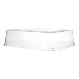 Regalia Lid 13X17X3.9 IN Sugarcane Clear Rectangle For Container 50/Case