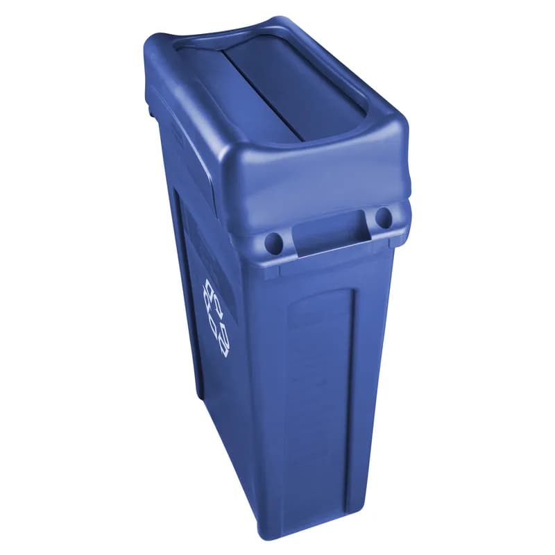 Slim Jim® Swing Lid Blue Resin 1/Each