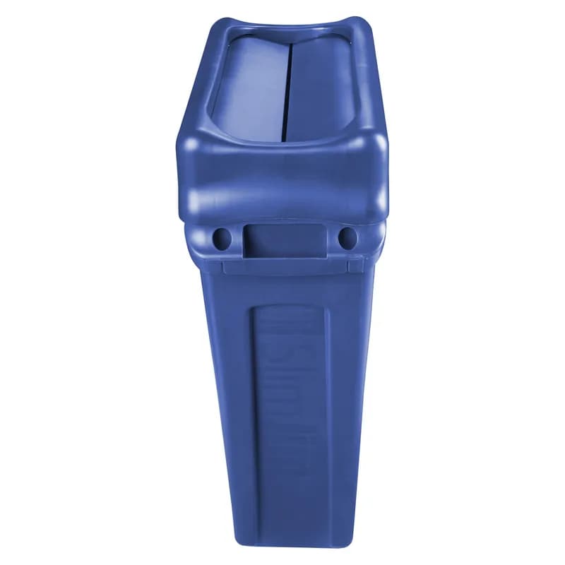 Slim Jim® Swing Lid Blue Resin 1/Each