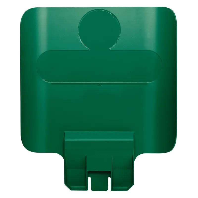 Slim Jim® Receptacle Billboard 1.75X11.75X14.25 IN Green Resin 1/Each