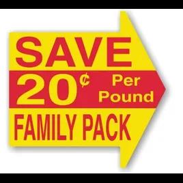 Family Pack Save Label 500/Roll