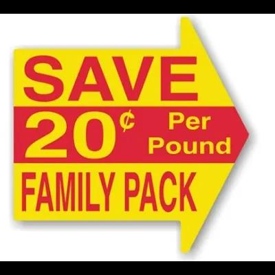 Family Pack Save Label 500/Roll