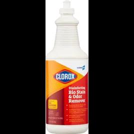 Clorox® Bio Stain & Odor Remover Stain & Odor Remover 32 FLOZ Antibacterial 6/Case