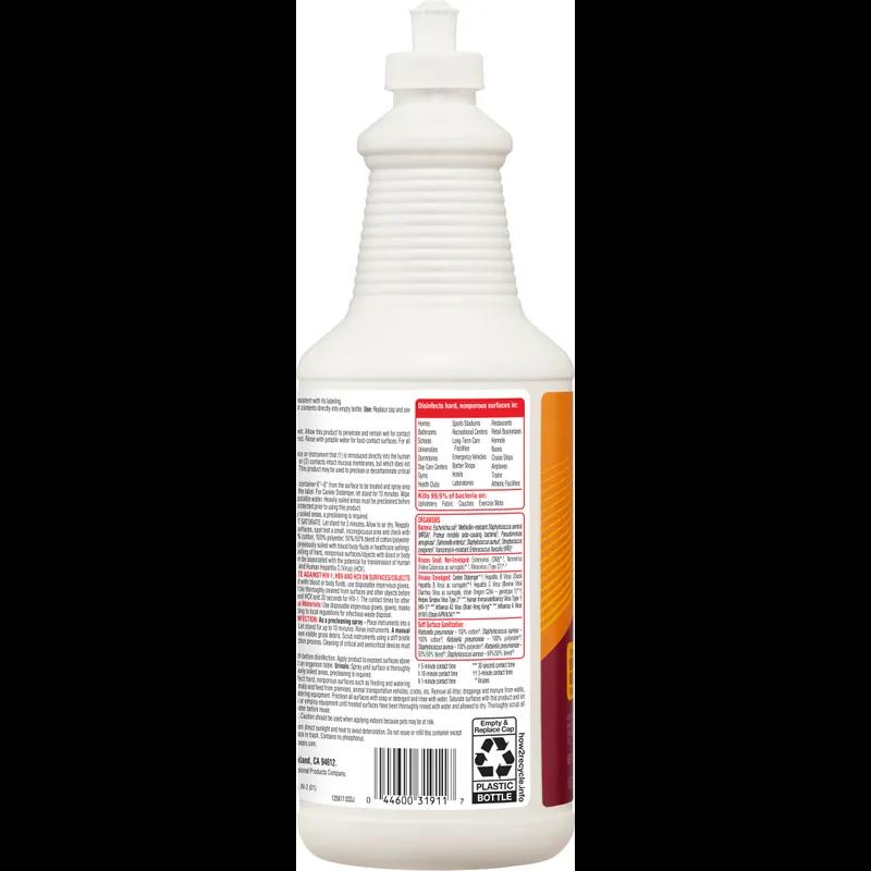 Clorox® Bio Stain & Odor Remover Stain & Odor Remover 32 FLOZ Antibacterial 6/Case