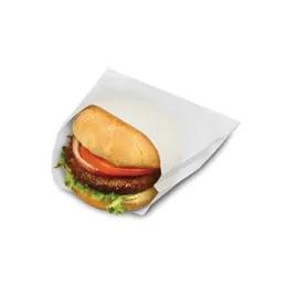 Bagcraft® Sandwich Bag 6.5X0.75X6 IN Wax Coated Paper White Grease Resistant 2000/Case
