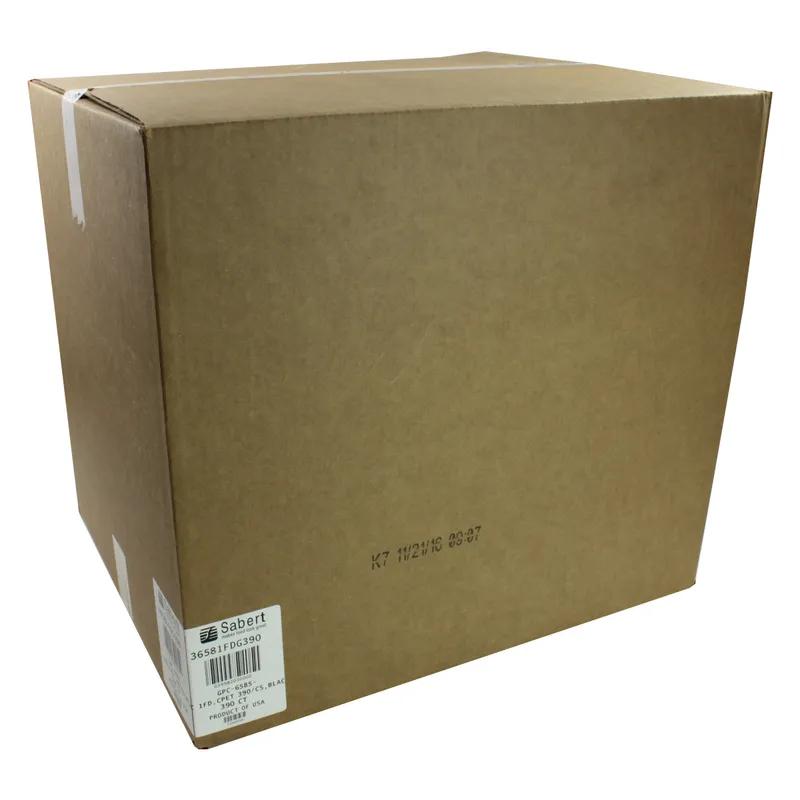 Take-Out Container Base 6.5X8.5X2.13 IN CPET Black Rectangle Medium Bakeable 390/Case