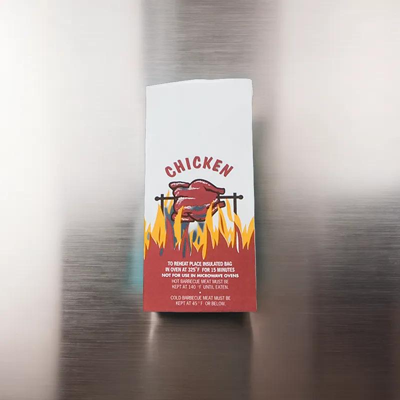 Bagcraft® Chicken Bag 5.25X3.5X12 IN 1 QT Foil-Lined Paper 1000/Case