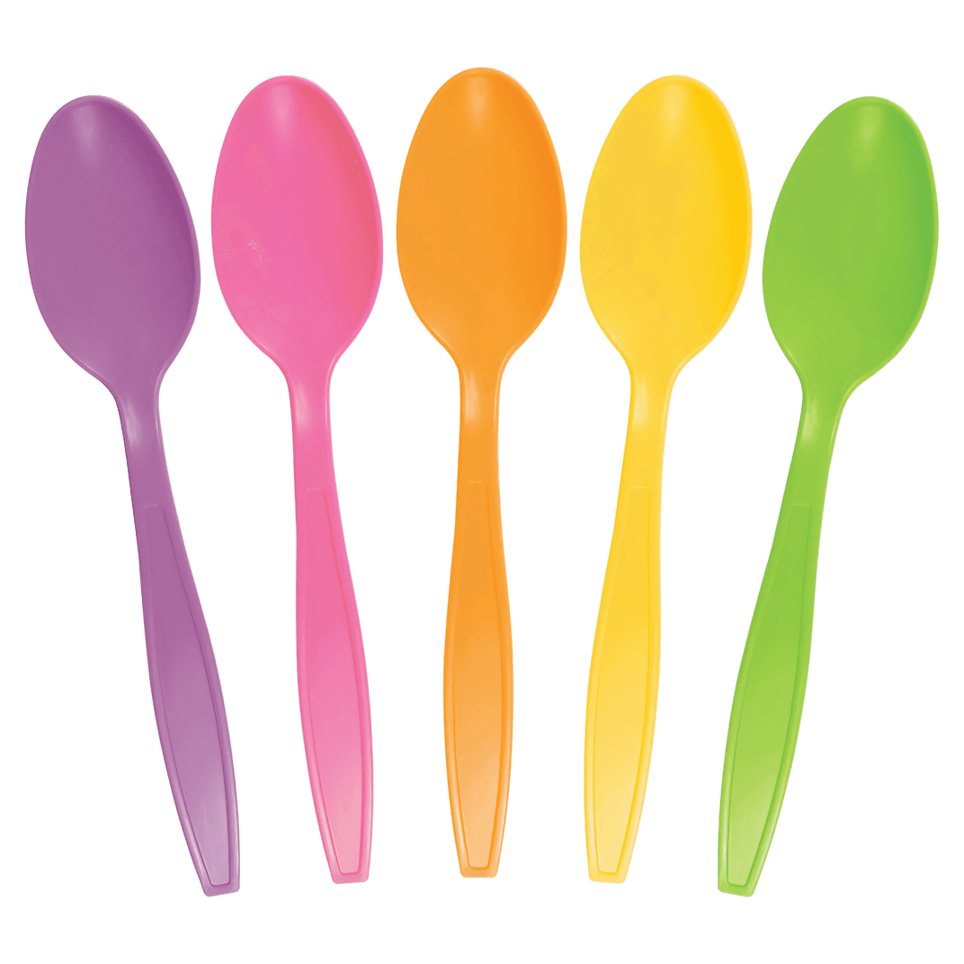 Teaspoon PS Multicolor Heavy Duty 1000/Case