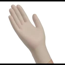 General Purpose Gloves Medium (MED) White 4MIL Latex Powdered 100 Count/Box 10 Box/Case