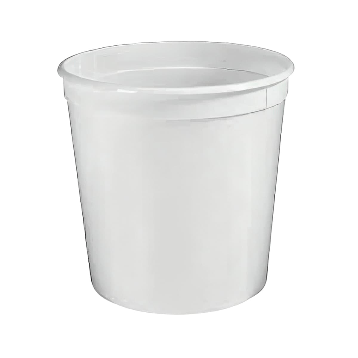 Bucket & Tub Base 85 OZ PET White 200/Case