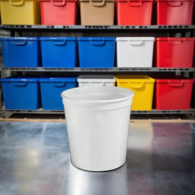 Bucket & Tub Base 85 OZ PET White 200/Case
