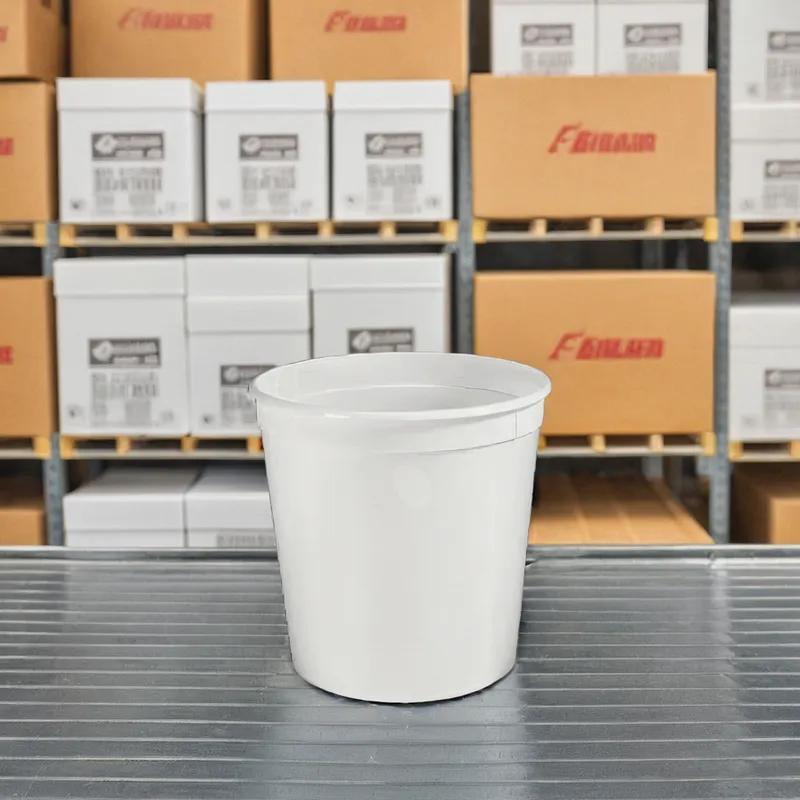 Bucket & Tub Base 85 OZ PET White 200/Case
