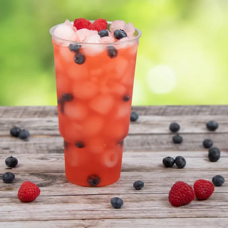 Solo® Ultra Clear™ Cold Cup Pedestal 32 OZ PET Clear 25 Count/Pack 20 Packs/Case 500 Count/Case