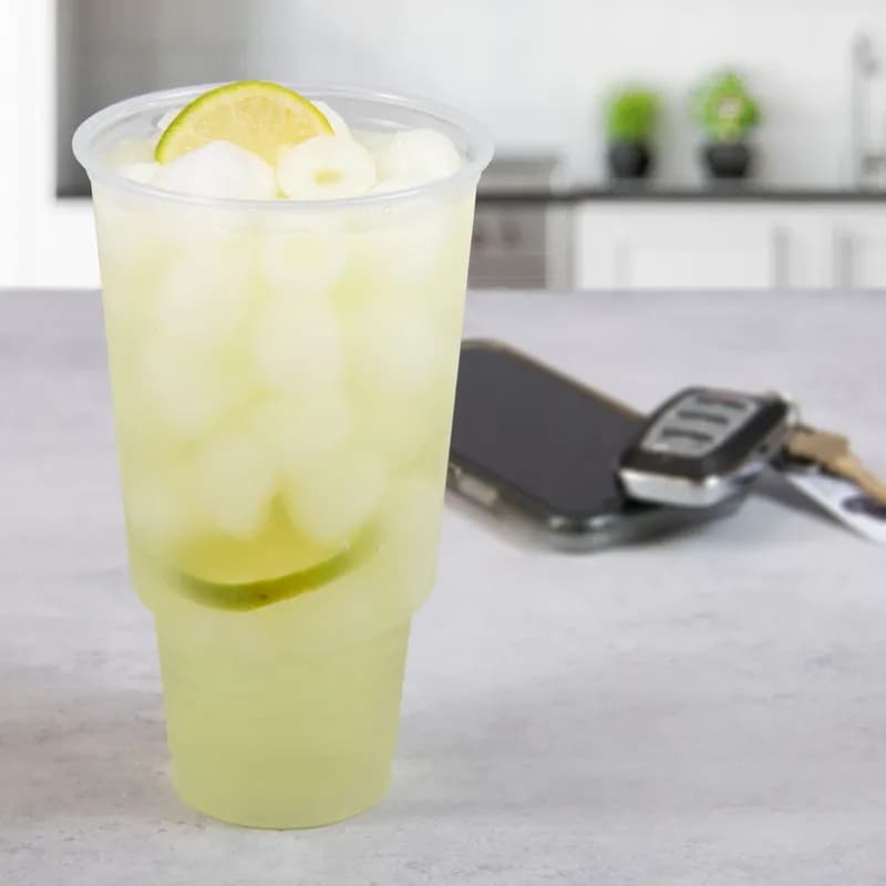 Solo® Ultra Clear™ Cold Cup Pedestal 32 OZ PET Clear 25 Count/Pack 20 Packs/Case 500 Count/Case