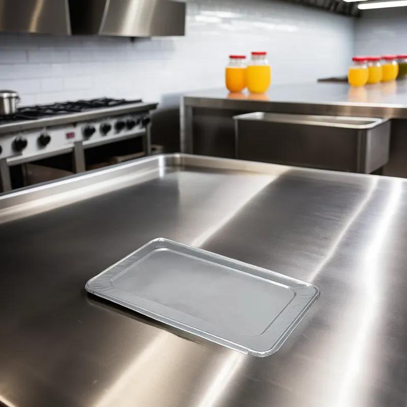 Lid Aluminum For Steam Table Pan Full Size 50/Case