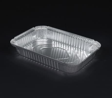 Bakery Container 2 LB 8.313X6X2.2125 IN Aluminum Vented 500/Case