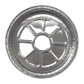 Take-Out Container Base 8 IN Aluminum Foil Silver Round Closeable 500/Case