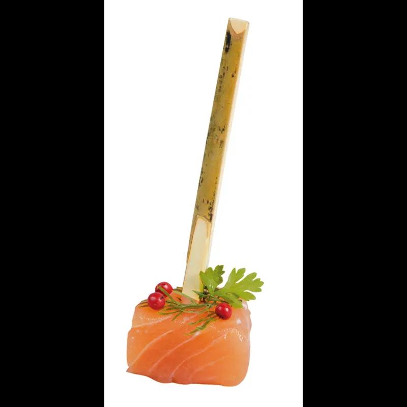 Black Willow Pick Toothpick 3.5X0.25 IN Bamboo Black 100 Count/Pack 20 Packs/Case 2000 Count/Case