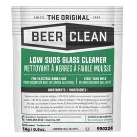Beer Clean® Odorless Glassware Detergent 0.5 OZ Powder Kosher 100/Case