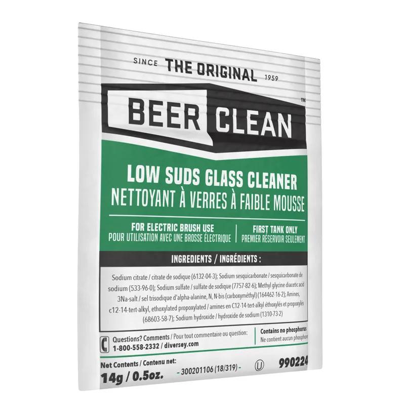 Beer Clean® Odorless Glassware Detergent 0.5 OZ Powder Kosher 100/Case