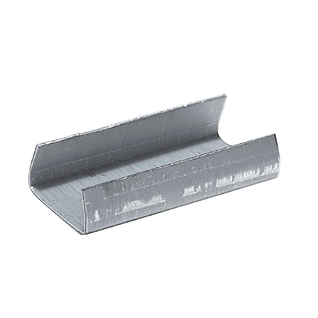 Strapping Seal 0.5 IN Silver Metal 2000/Box