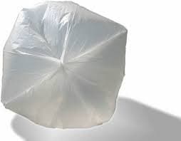 Heritage Can Liner 30X36 IN 20-30 GAL Clear LLDPE 0.65MIL 250/Case