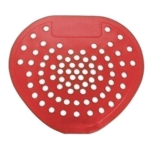 Health Gards® Urinal Screen Cherry Red Vinyl 12/Box