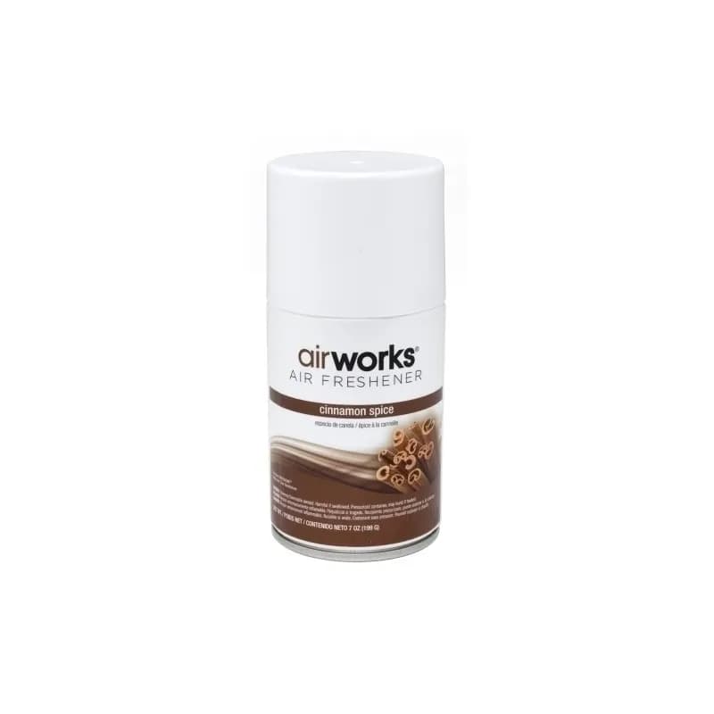 AirWorks® Air Freshener Cinnamon Spice Aerosol 7 OZ Refill 12/Case