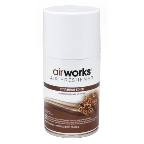 AirWorks® Air Freshener Cinnamon Spice Aerosol 7 OZ Refill 12/Case