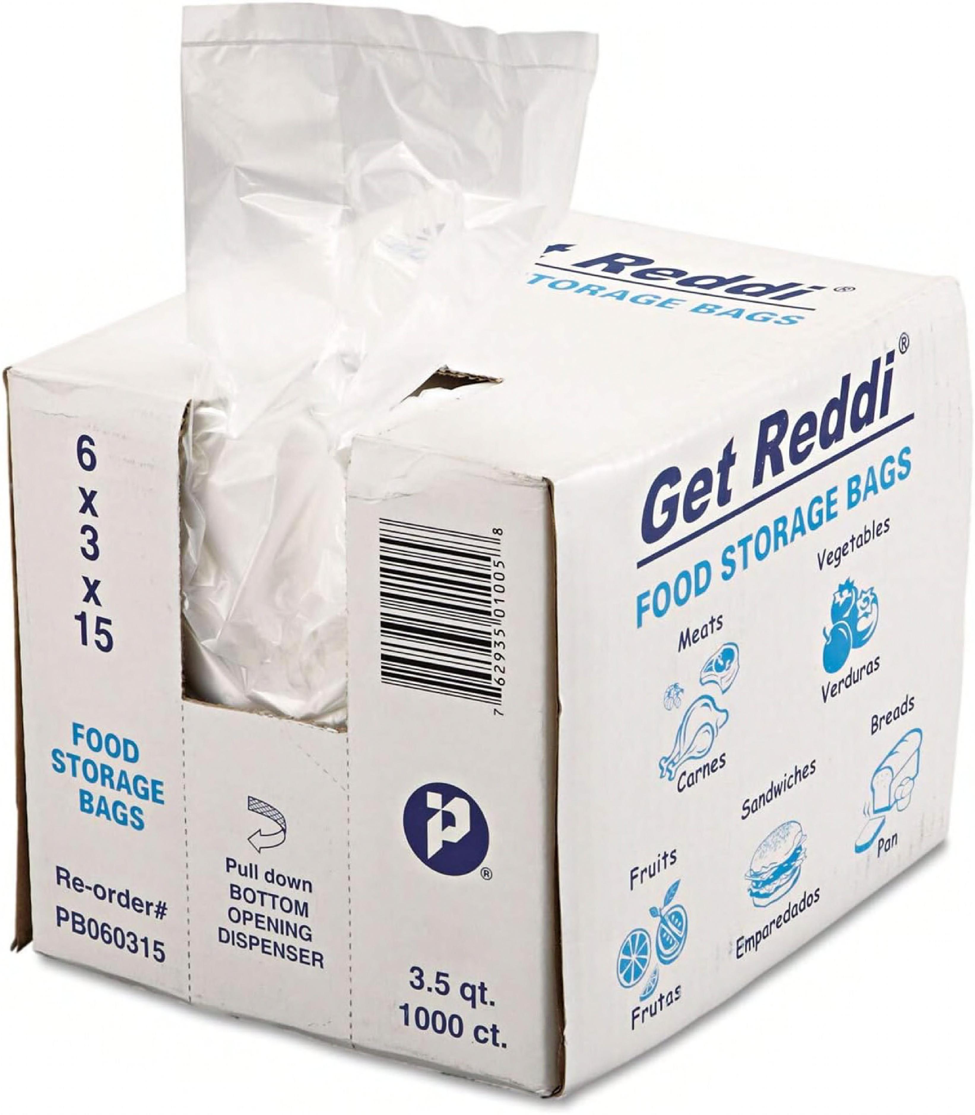 Utility Bag 6X3X15 IN Plastic 0.68MIL 1000/Case